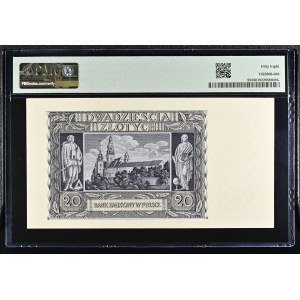 Poland. 1940 20 Zlotych Prefix B