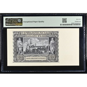 Poland. 1940 20 Zlotych Prefix L