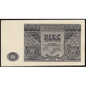 Poland. 1946 5 Zlotych