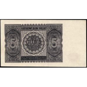 Poland. 1946 5 Zlotych