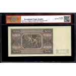 Poland. 1948 500 Zlotych Prefix CC