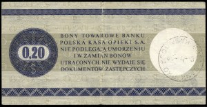Polsko. 1979 20 Centow