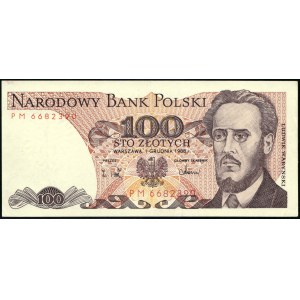 Poland. 1988 100 Zlotych Prefix PM