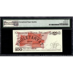 Pologne. 1988 100 Zlotych Préfixe TR