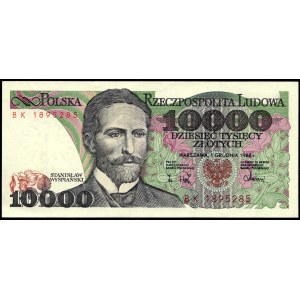 Poland. 1988 10000 Zlotych Prefix BK
