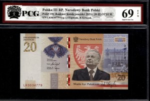 Poland. 2021 20 Zlotych Jarosek