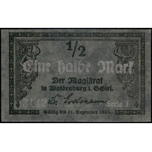 Poland. Wałbrzych 1/2 Marka 1918
