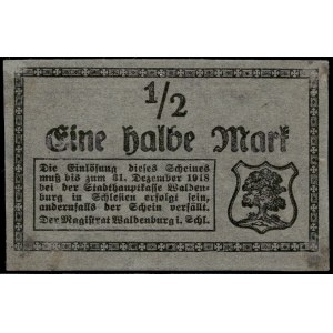 Poland. Wałbrzych 1/2 Marka 1918