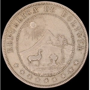 Bolivia. 10 Centavos 1919
