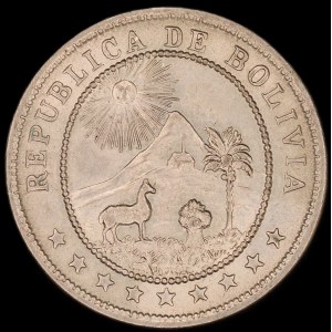 Bolivia. 10 Centavos 1935