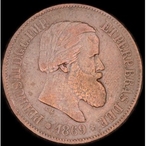 Brazil. 20 Reis 1869