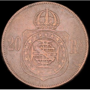 Brazil. 20 Reis 1869
