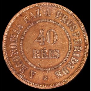 Brazil. 40 Reis 1901