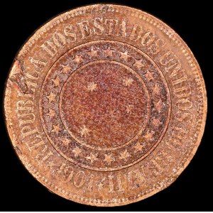 Brazil. 40 Reis 1901