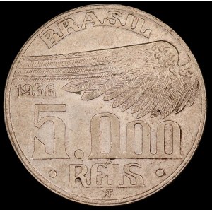 Brésil. 5000 Reis 1936
