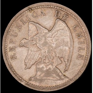 Chile. 1 Peso 1932 So Santiago