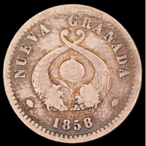 Colombia. Nueva Granada 1 Decimo 1858
