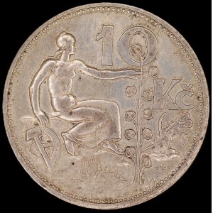 Czechoslovakia. 10 Korun 1931