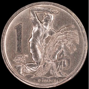 Czechoslovakia. 1 Korun 1946