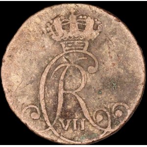 Denmark. 2 Skilling 1802 IGM
