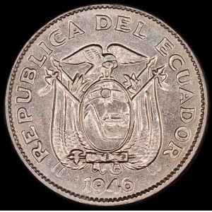Ecuador. 5 Centavos 1946