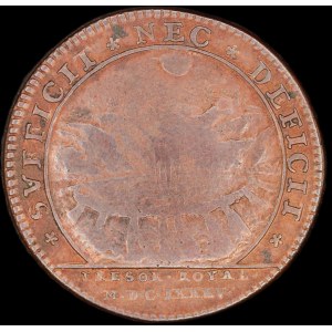 France. Jeton Louis XIIII 1685 Bronze