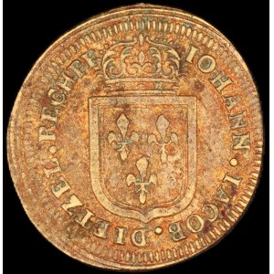 France. Jeton in Brass 1700s