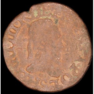 France. Double Tournois Henri III of Valois 1574-1589 Roim