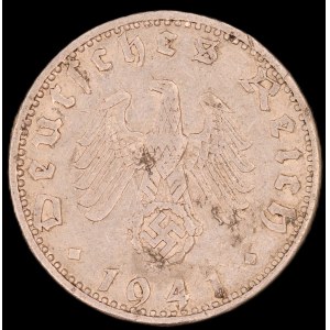 Germany. 50 Reichspfennig 1941 D Munich