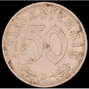 Germany. 50 Reichspfennig 1941 D Munich