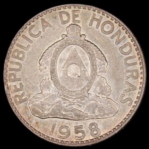 Honduras. 20 Centavos 1958