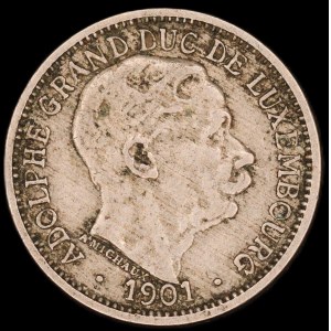 Luxembourg. 10 Centimes 1901