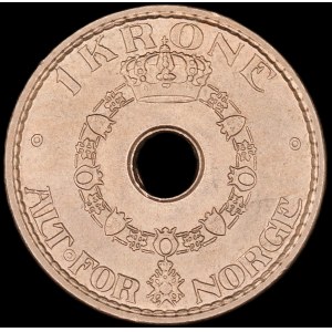 Norway. 1 Krone 1951