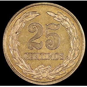 Paraguay. 25 Centimos 1951