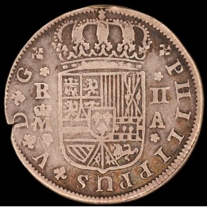 Spain. 2 Reales 1723 Madrid