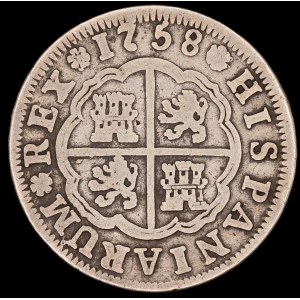 Spain. 1 Real 1758 Madrid