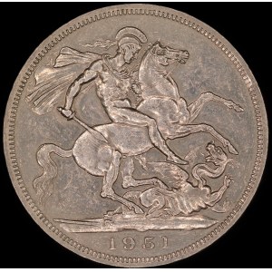 Great Britain. 5 Shillings 1951
