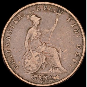 Great Britain. 1/2 Penny 1854