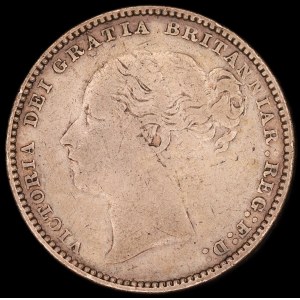 Great Britain. 1 Shilling 1881