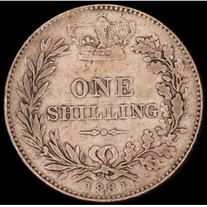 Great Britain. 1 Shilling 1881