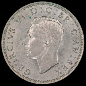 Great Britain. 1/2 Crown 1943