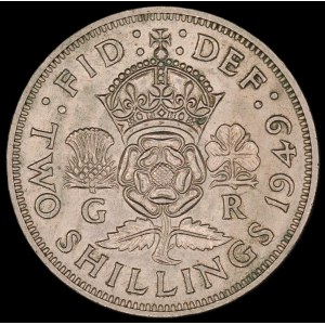 Great Britain. 1 Florin 1949