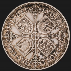 Great Britain. 1 Florin 1932