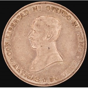 Urugwaj. 50 Centesimos 1917