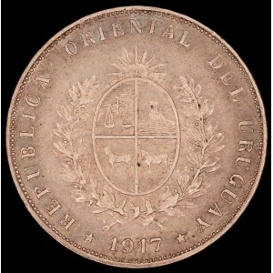 Urugwaj. 50 Centesimos 1917