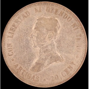 Uruguay. 20 Centesimos 1920