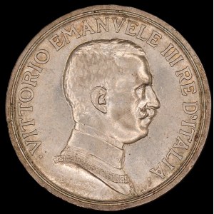 Italy. 2 Lire 1916 R Rome