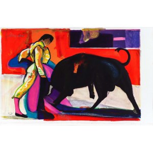 Georges BRIATA (1933-2019), Corrida,1961