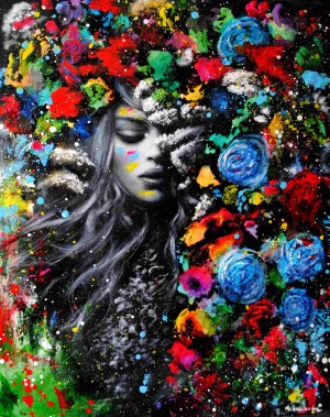 Milena Chmielewska, She is a flower, 2024