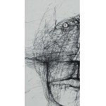 Zdzisław Beksiński (1929 Sanok - 2005 Warszawa), Bez tytułu , 1990